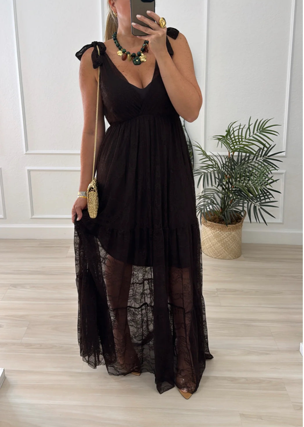 LACE MAXIDRESS