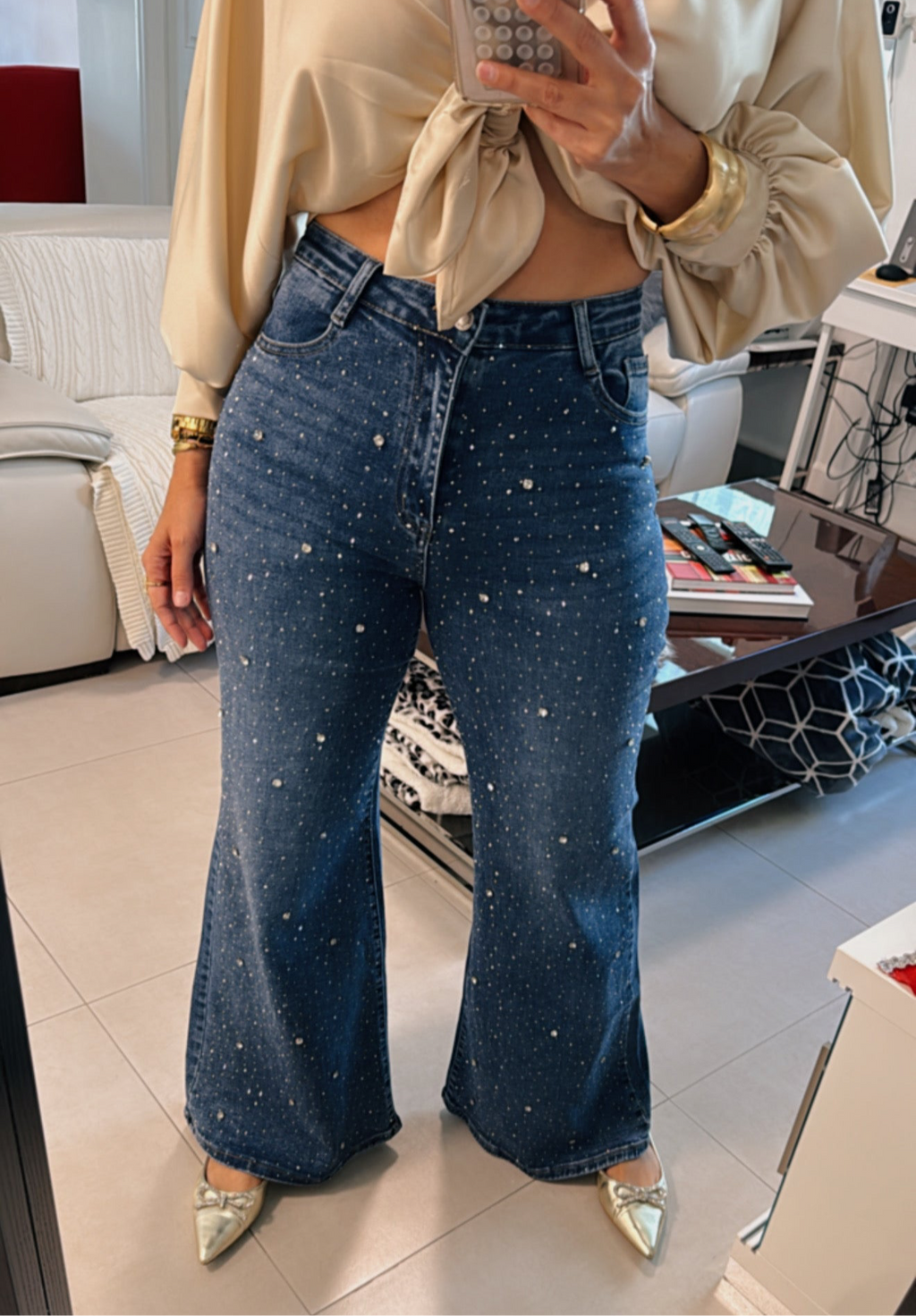 STAR DENIM JEAN PANTS