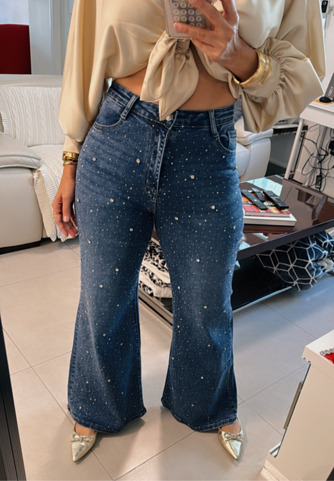 STAR DENIM JEAN PANTS