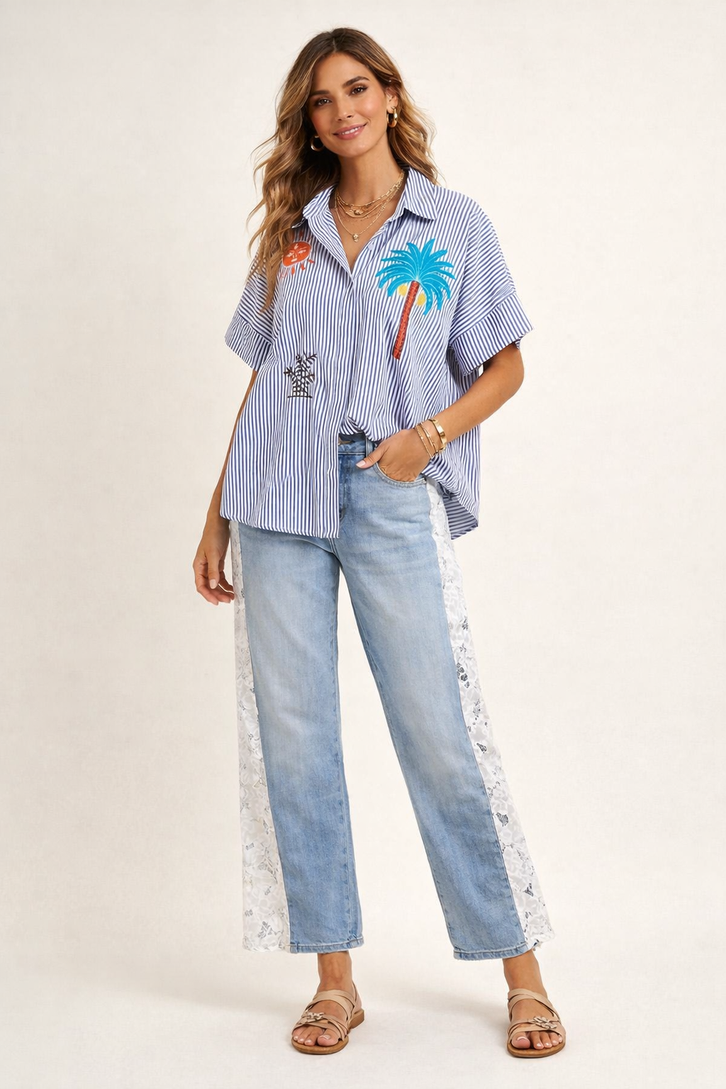 PALM BLOUSE