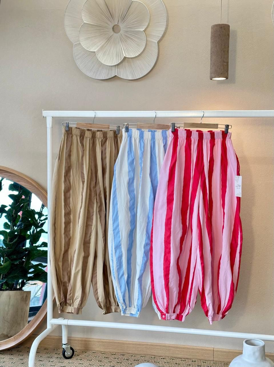ANTONELLA STRIPE PANTS