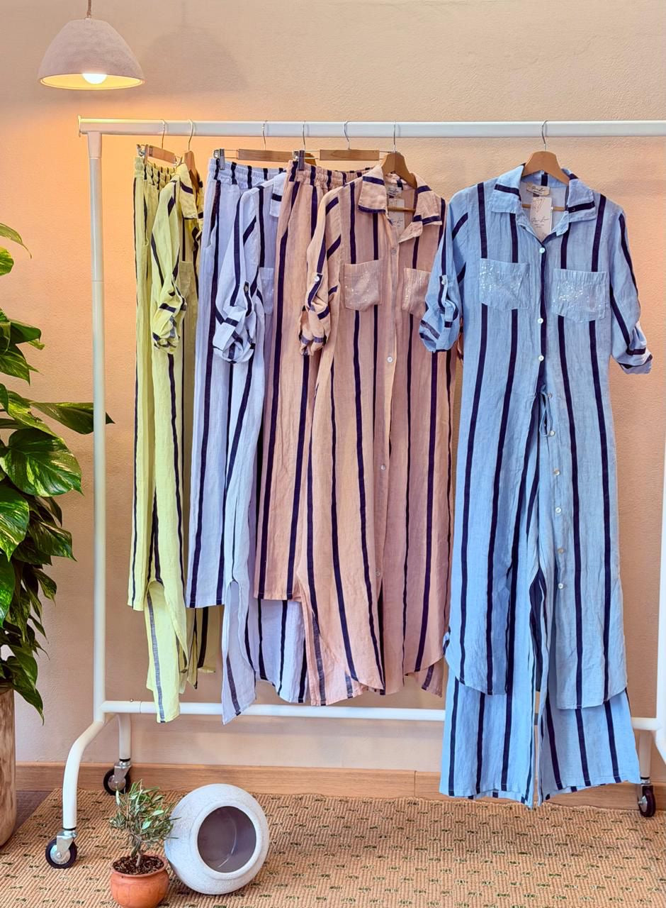 BLUSÓN LINEN SET