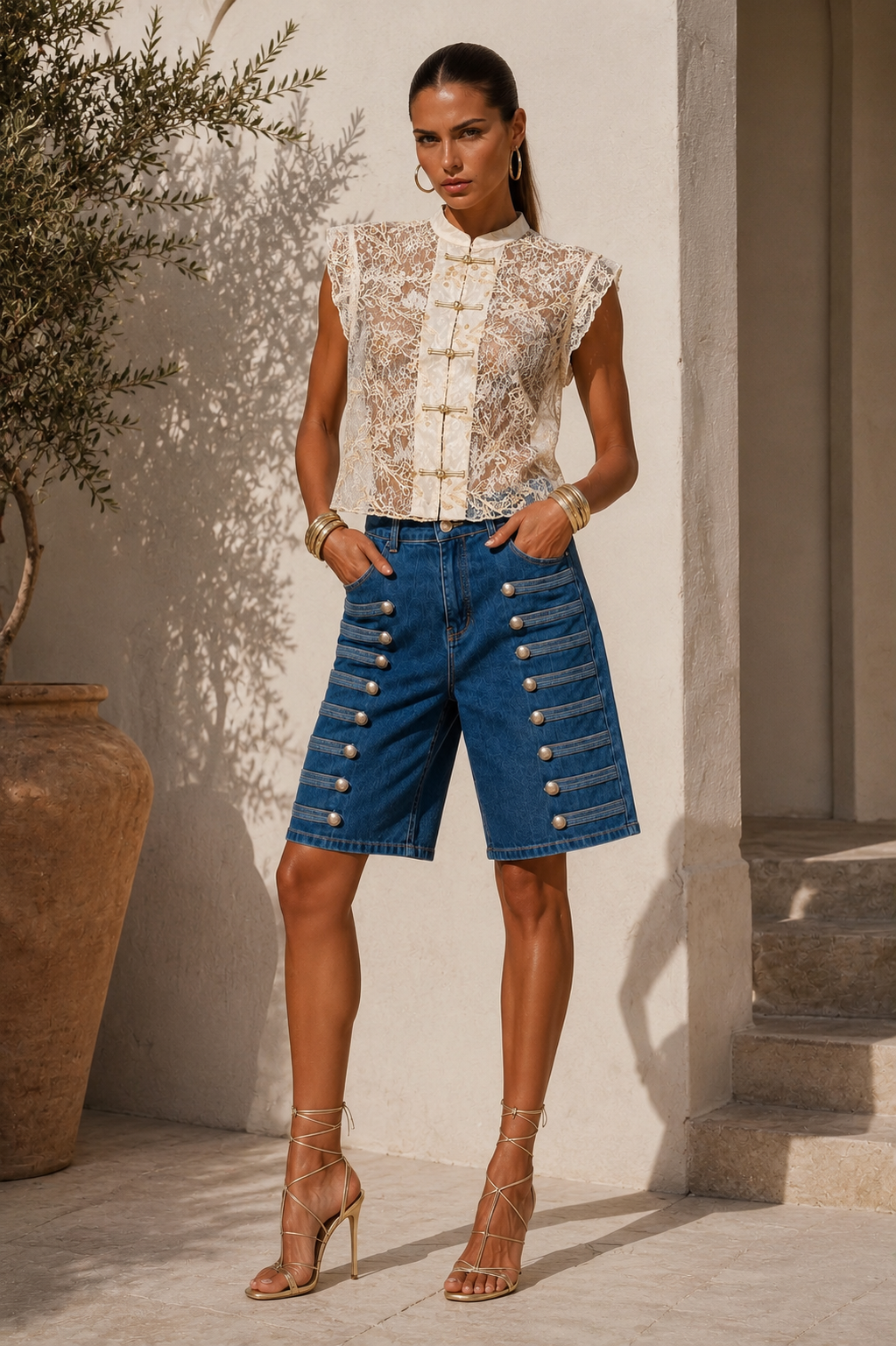 NAPOLEÓN BERMUDA JEANS