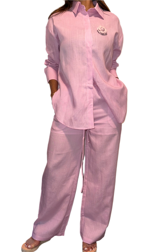 Roses Linen set