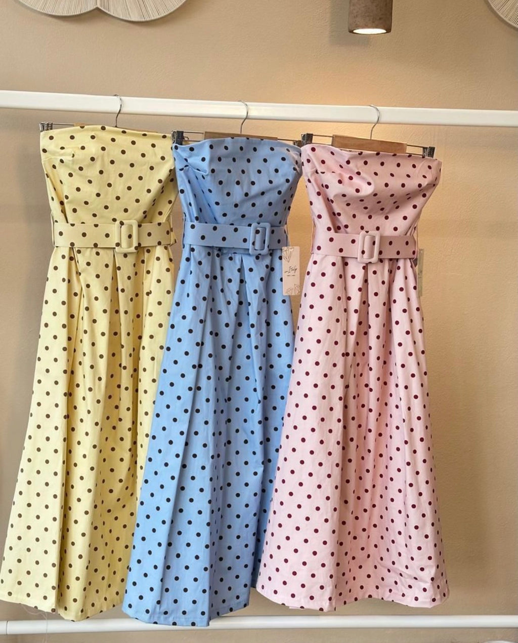 ALESSIA POLKA DRESS