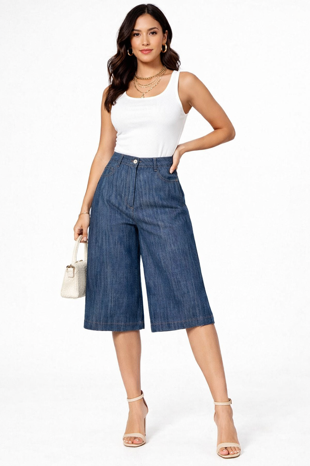 Bermuda Denim Chic