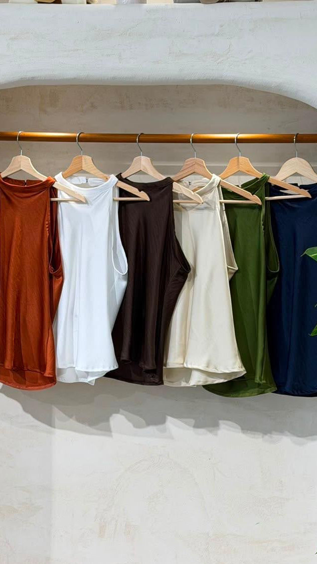 SATIN LUXE BLOUSE