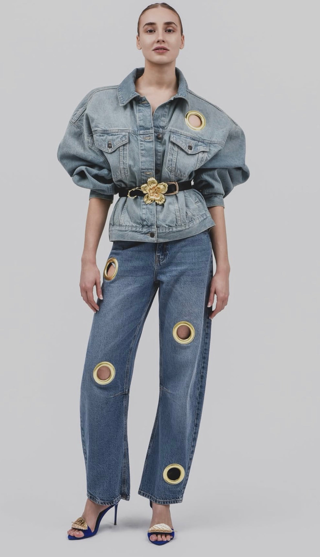 HOOPS DENIM SET