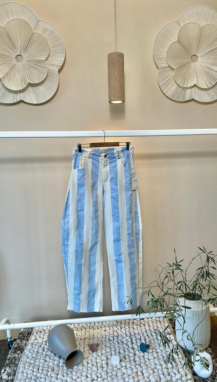AZURE BARREL PANTS