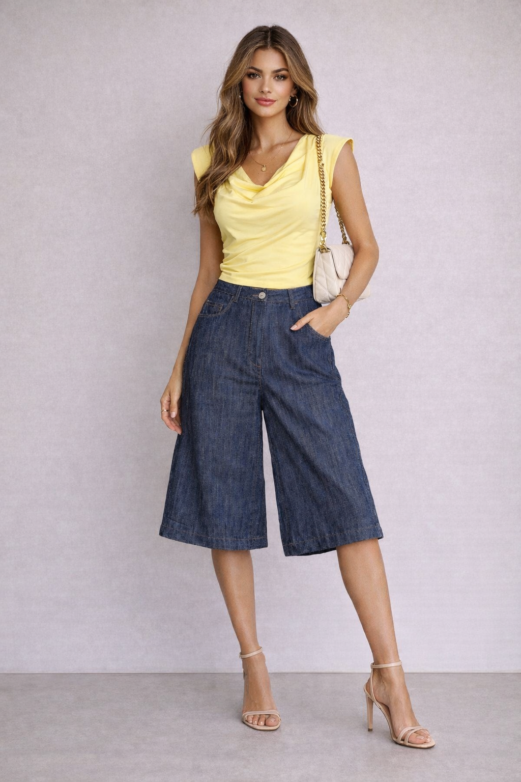 Bermuda Denim Chic