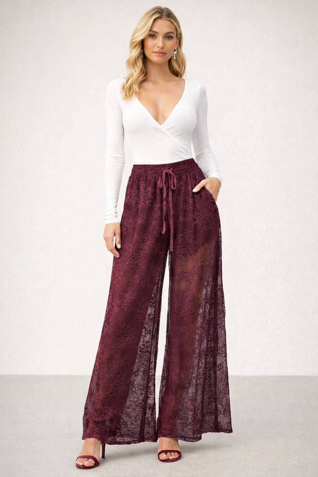 LACE PANTS