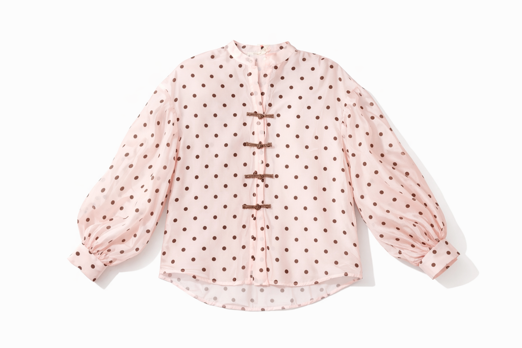 POLKA ROMANCE BLOUSE