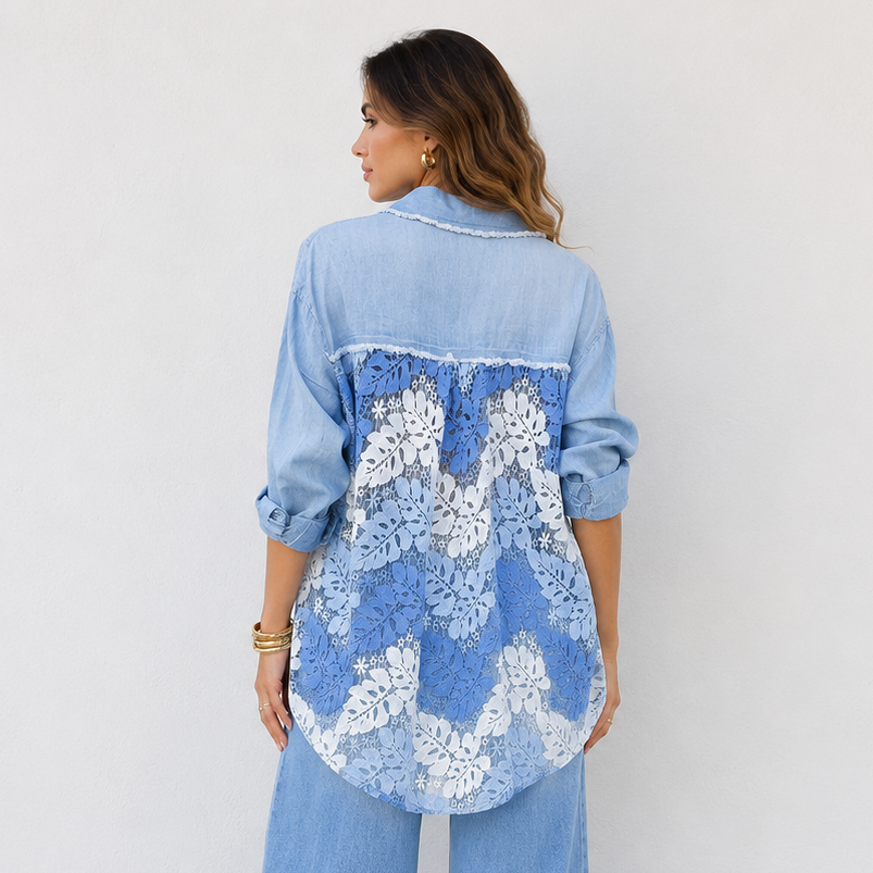 BLUE BLOUSE