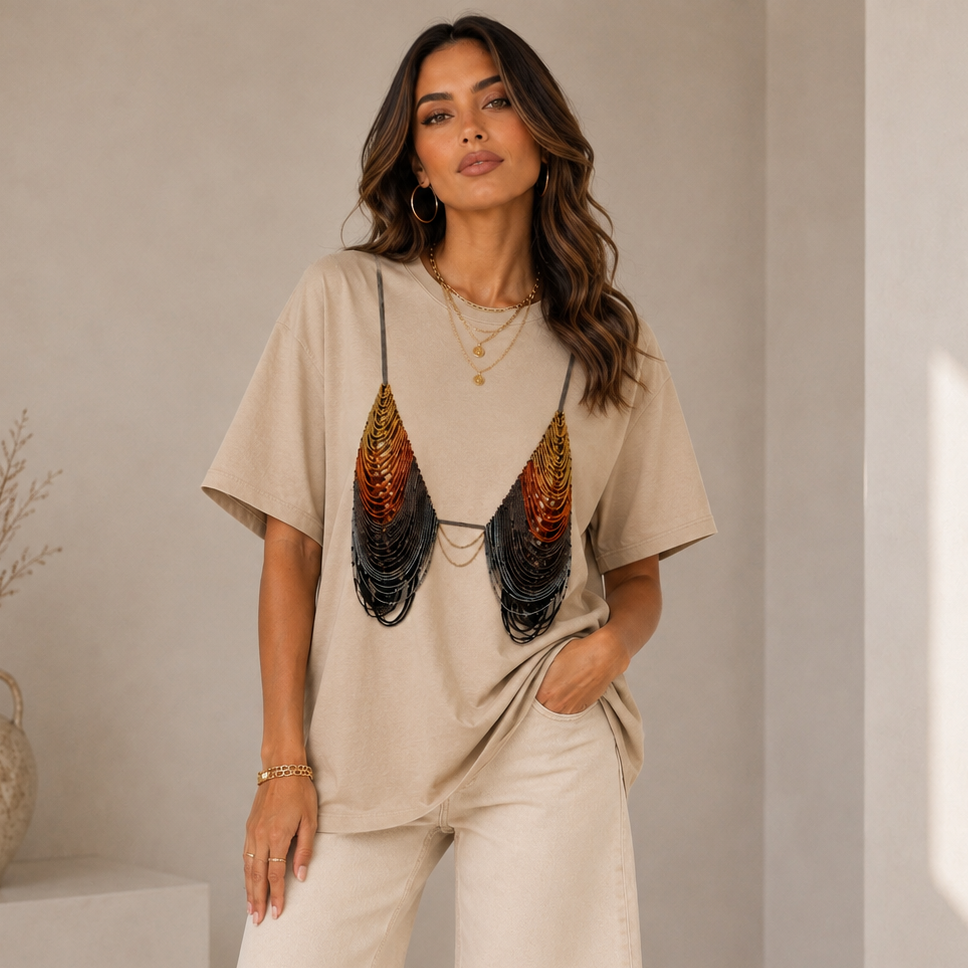 AMARA CHAIN T-SHIRT