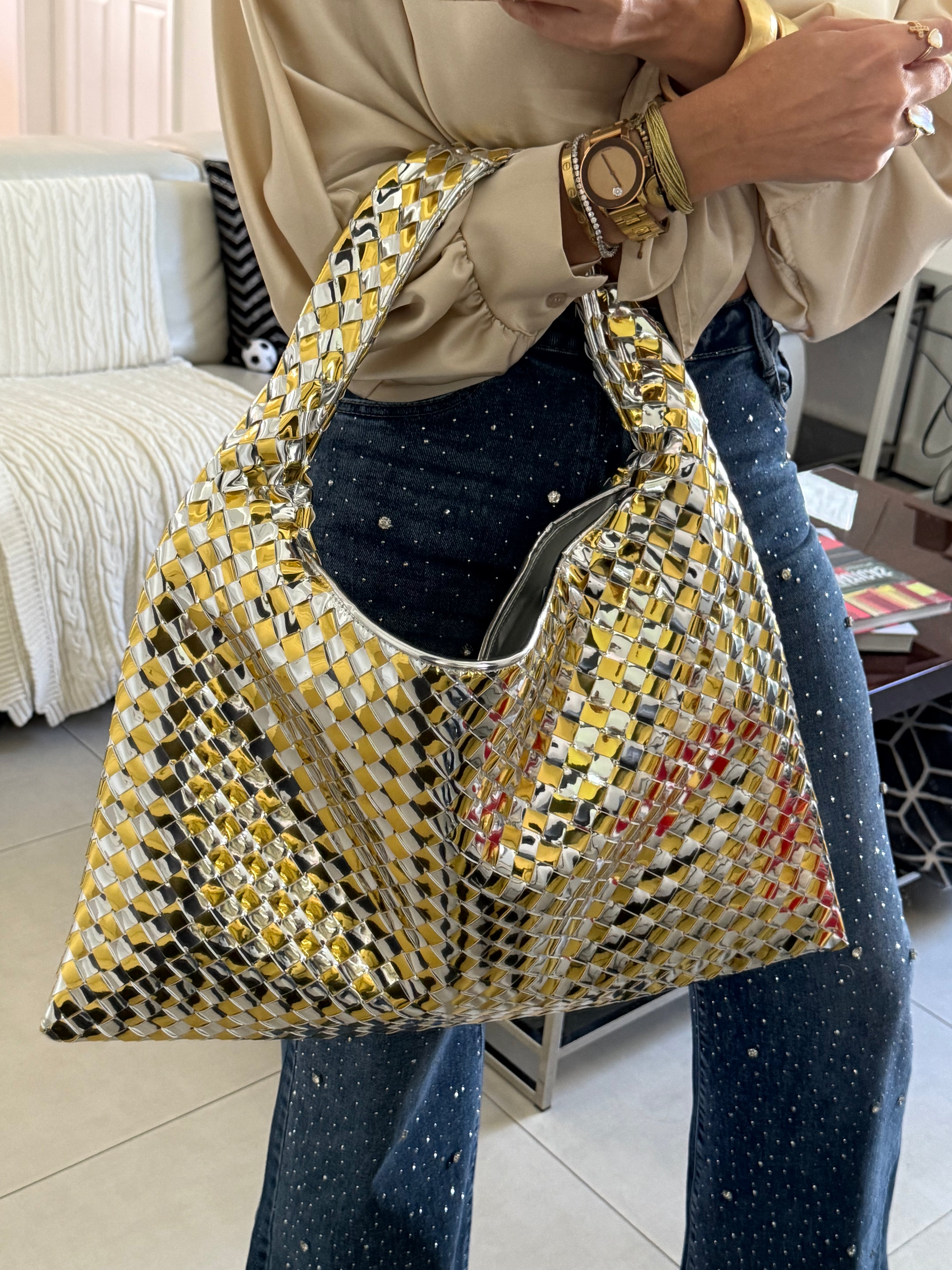 TOTE BAG METALLIC